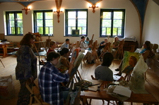 Portréfestés a műteremben