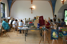 Festés, szobrászat, csendélet