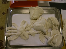 Nagy tetszést aratott ez a rózsacsokor.