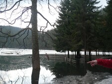 A befagyott Szinevéri-tó