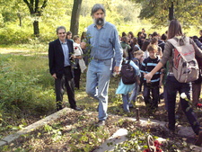 A 7. b osztályosok és osztályfőnökük