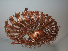 Csillár a munkácsi vár kápolnájában