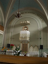 Az ungvári református templomban