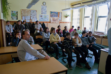 Kudar György gondnok-műszaki vezető–Varga Mátyás (10. b)–Varga Zsombor (11. c): A Gyermekvasút…