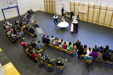 a Cédrus néptáncegyüttes bemutatója