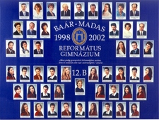 02b – a 2002-ben érettségizett B osztály