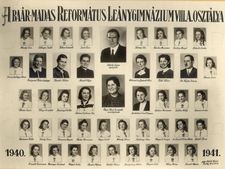 41a – az 1941-ben érettségizett A osztály