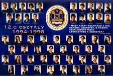 98c – az 1998-ban érettségizett C osztály