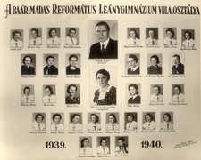 40a – az 1940-ben érettségizett A osztály