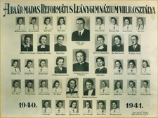 41b – az 1941-ben érettségizett B osztály