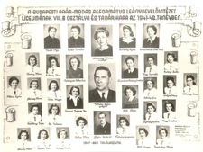 42b – az 1942-ben érettségizett B osztály