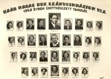 43a – az 1943-ban érettségizett A osztály