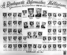 49o – az 1949-ben érettségizett osztály