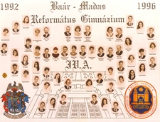 96a – az 1996-ban érettségizett A osztály