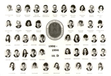 96d – az 1996-ban érettségizett D osztály